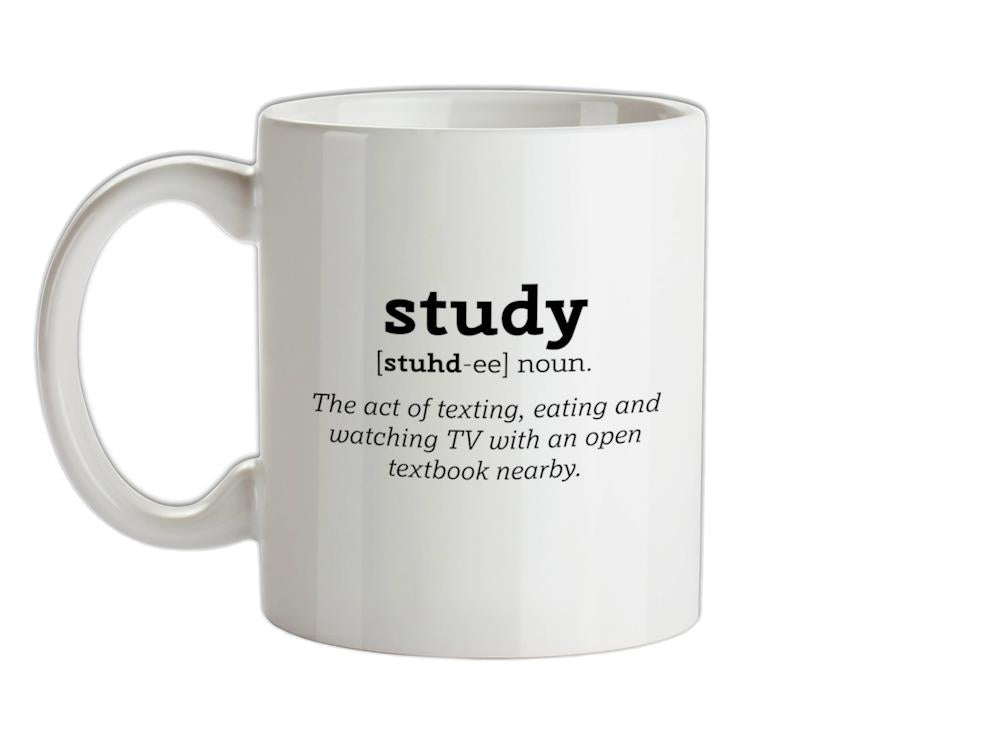 Study Definition Ceramic Mug