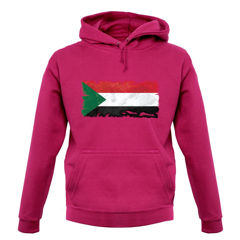 Sudan Grunge Style Flag unisex hoodie Sudan Grunge Style Flag unisex hoodie