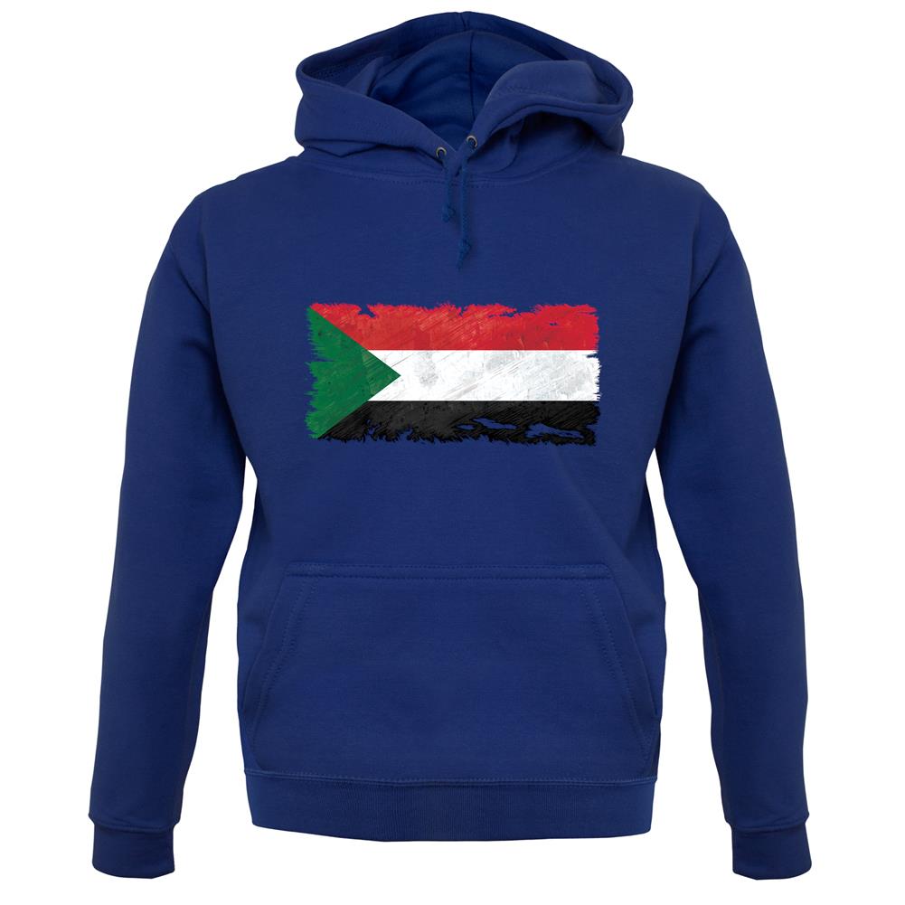 Sudan Grunge Style Flag unisex hoodie Sudan Grunge Style Flag unisex hoodie