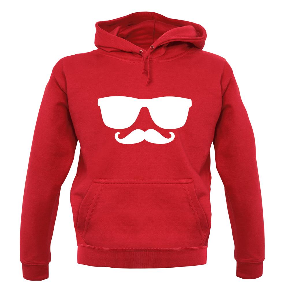 Moustache Glasses unisex hoodie Moustache Glasses unisex hoodie
