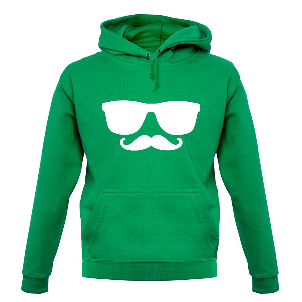 Moustache Glasses unisex hoodie Moustache Glasses unisex hoodie