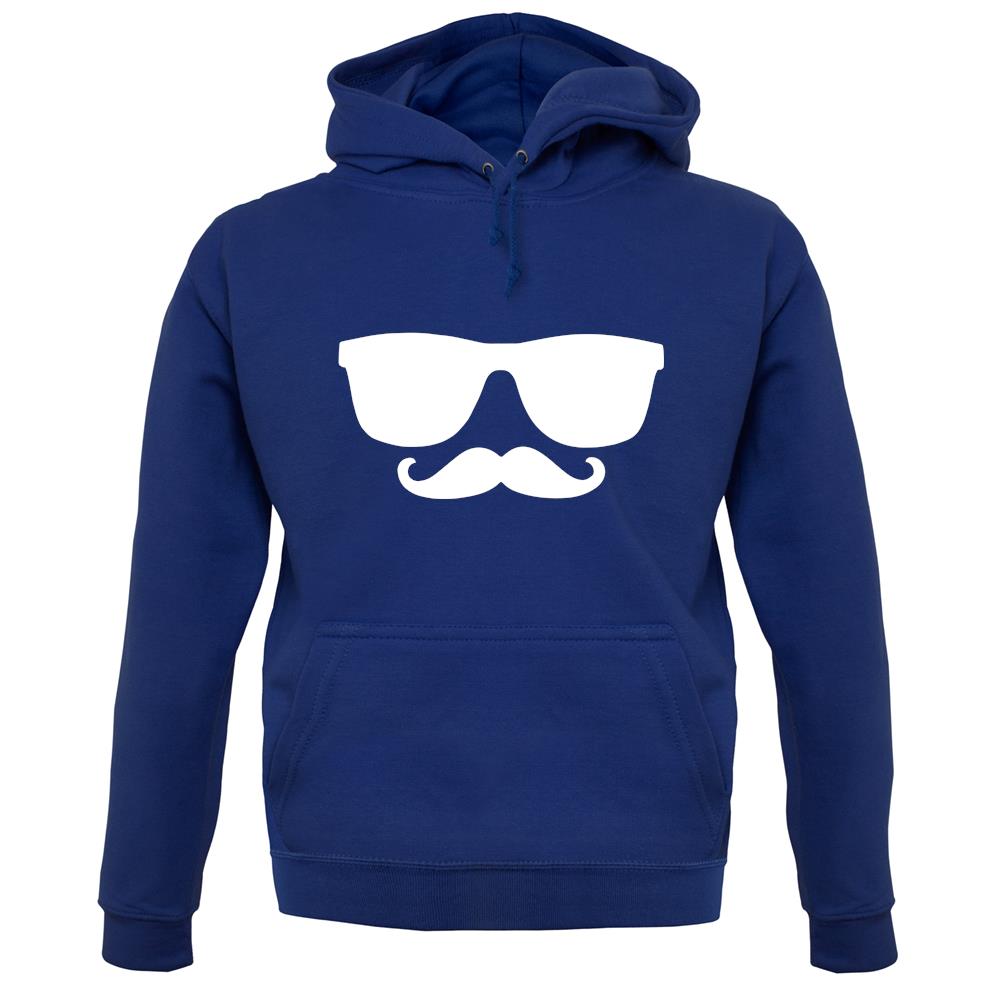 Moustache Glasses unisex hoodie Moustache Glasses unisex hoodie