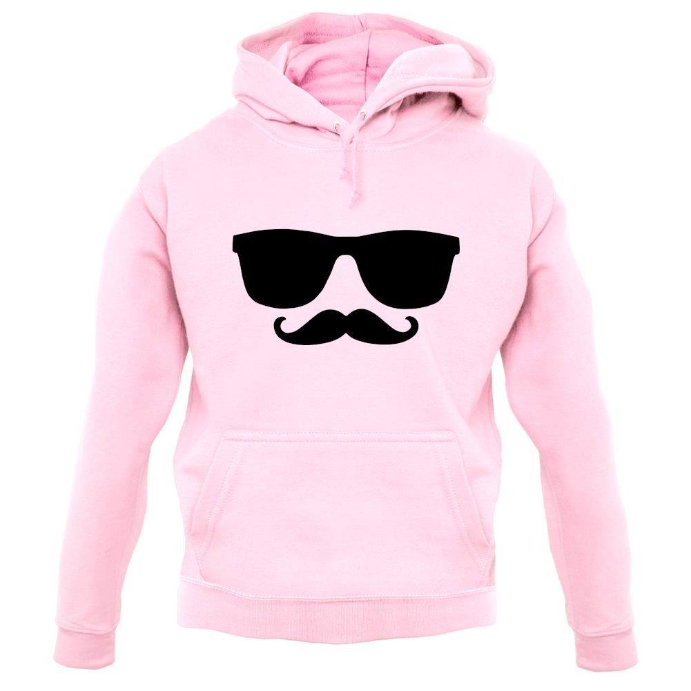 Moustache Glasses unisex hoodie Moustache Glasses unisex hoodie