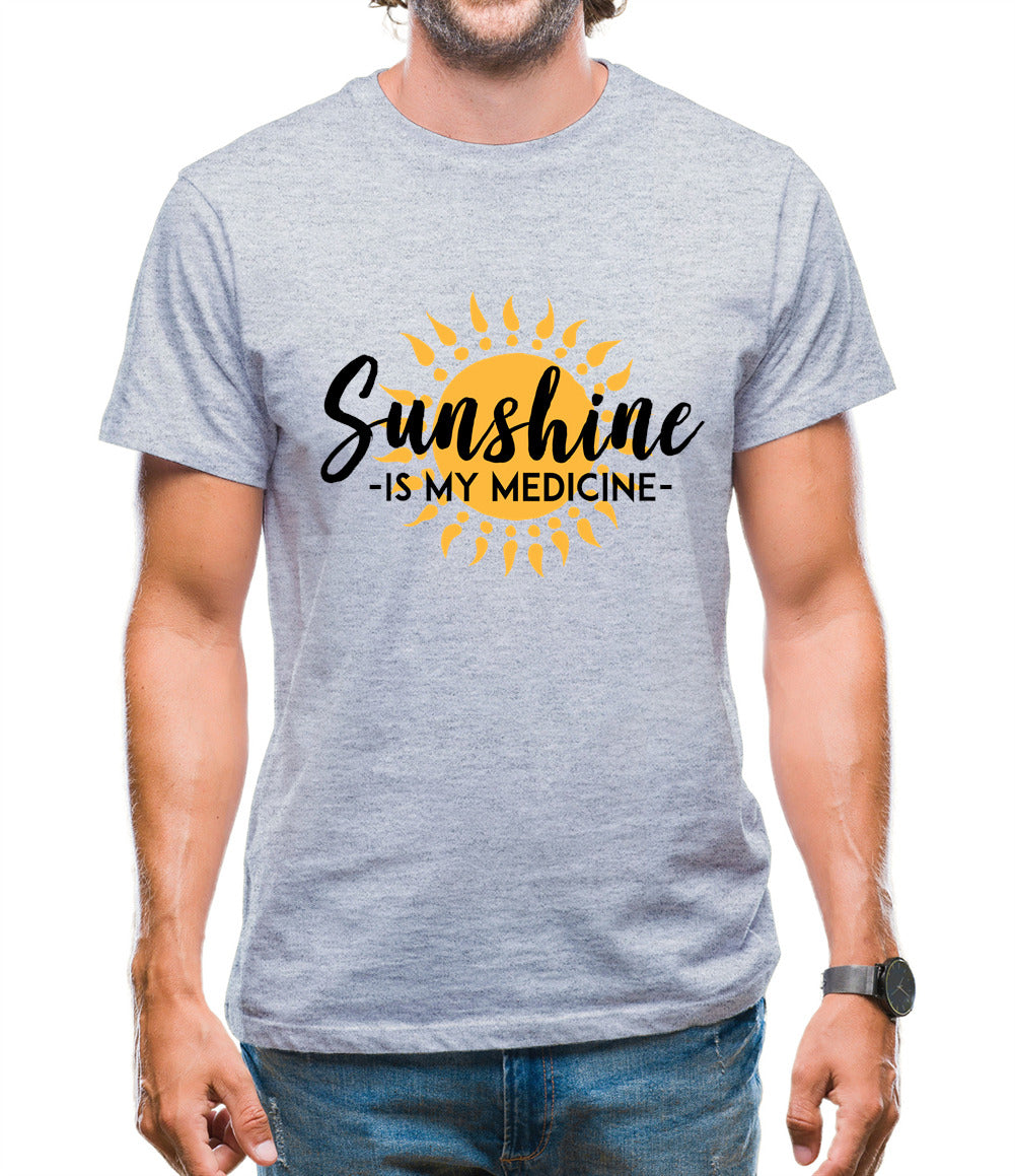 Sunshine Is My Medicine Mens T-Shirt Sunshine Is My Medicine Mens T-Shirt