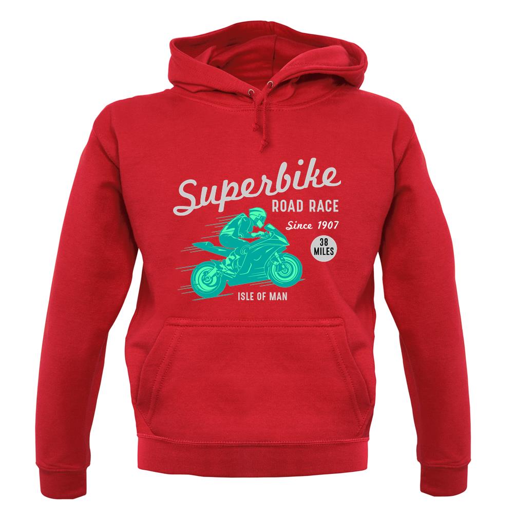 Superbike Road Race Unisex Hoodie Superbike Road Race Unisex Hoodie