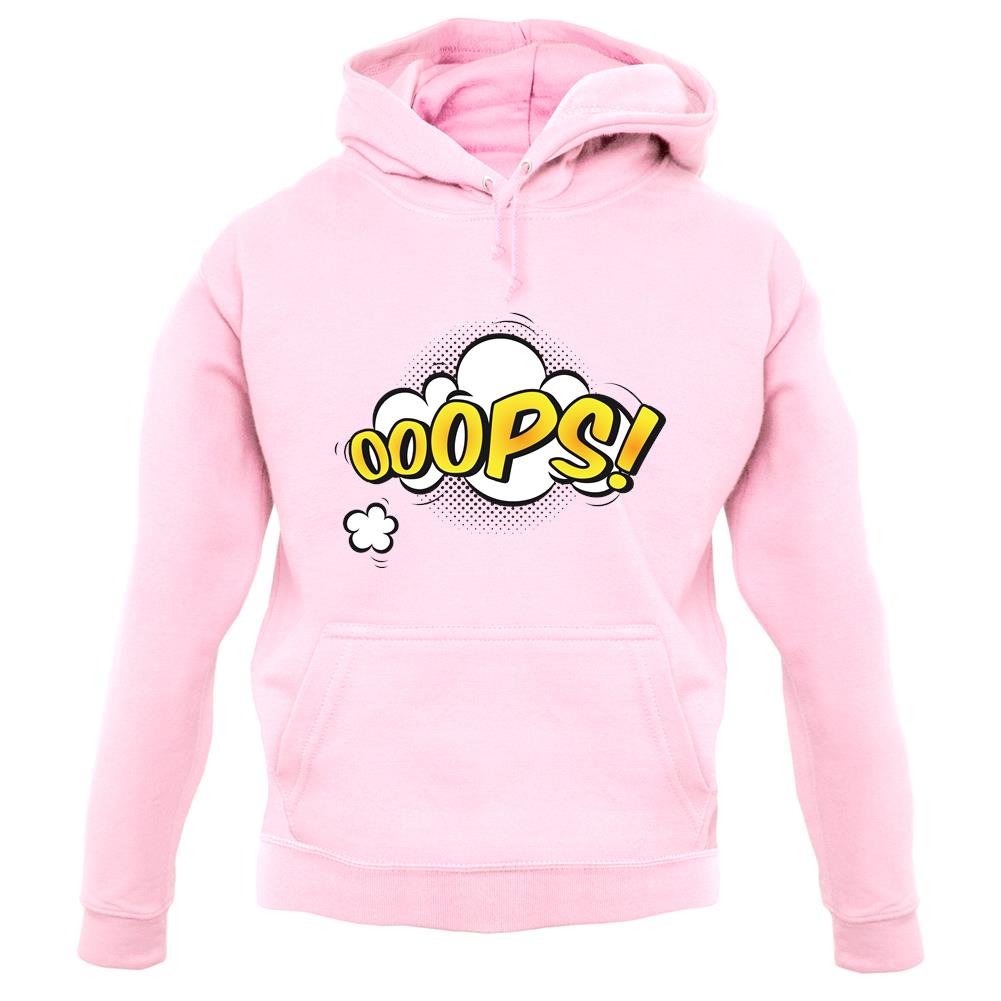 Oops! Word Art unisex hoodie Oops! Word Art unisex hoodie