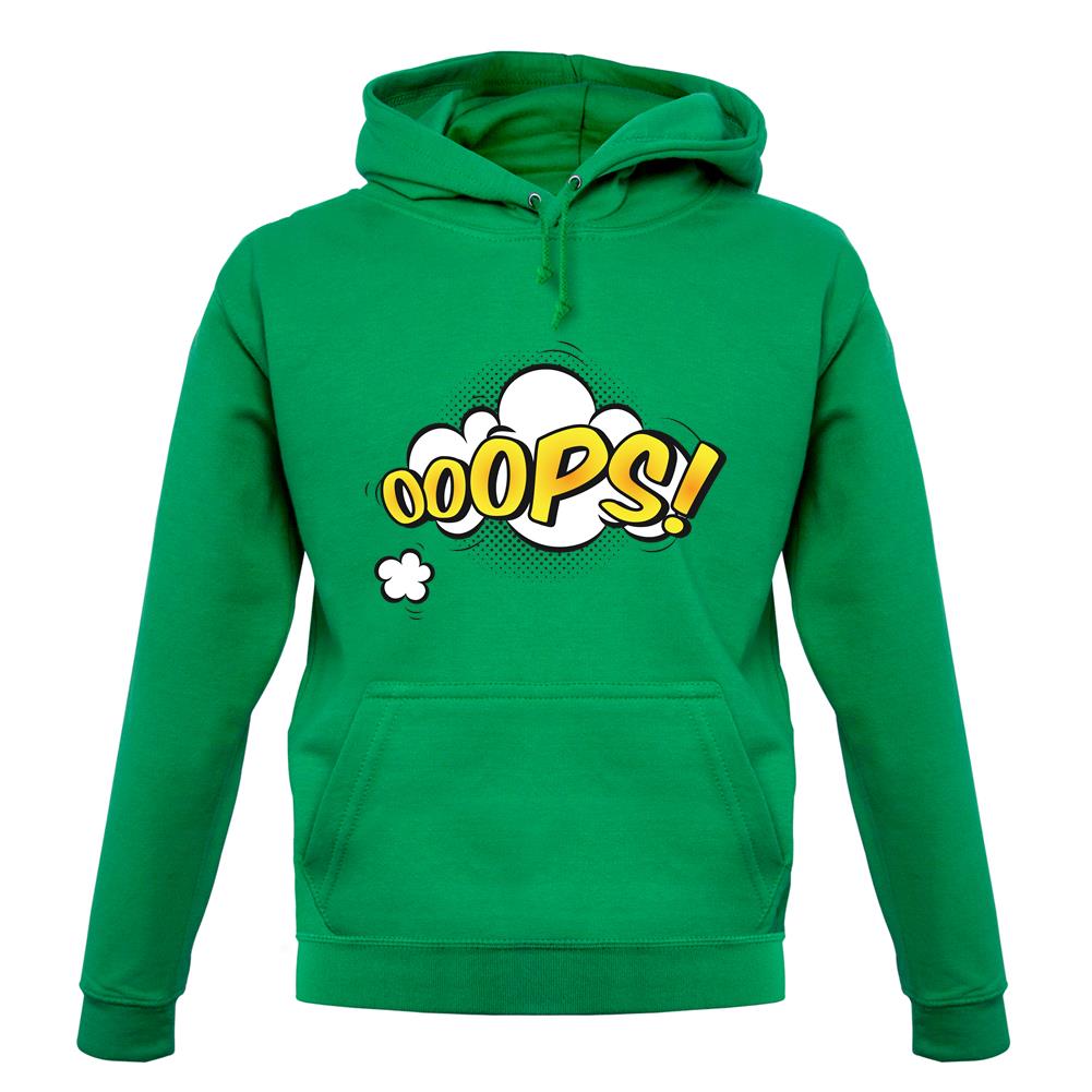 Oops! Word Art unisex hoodie Oops! Word Art unisex hoodie