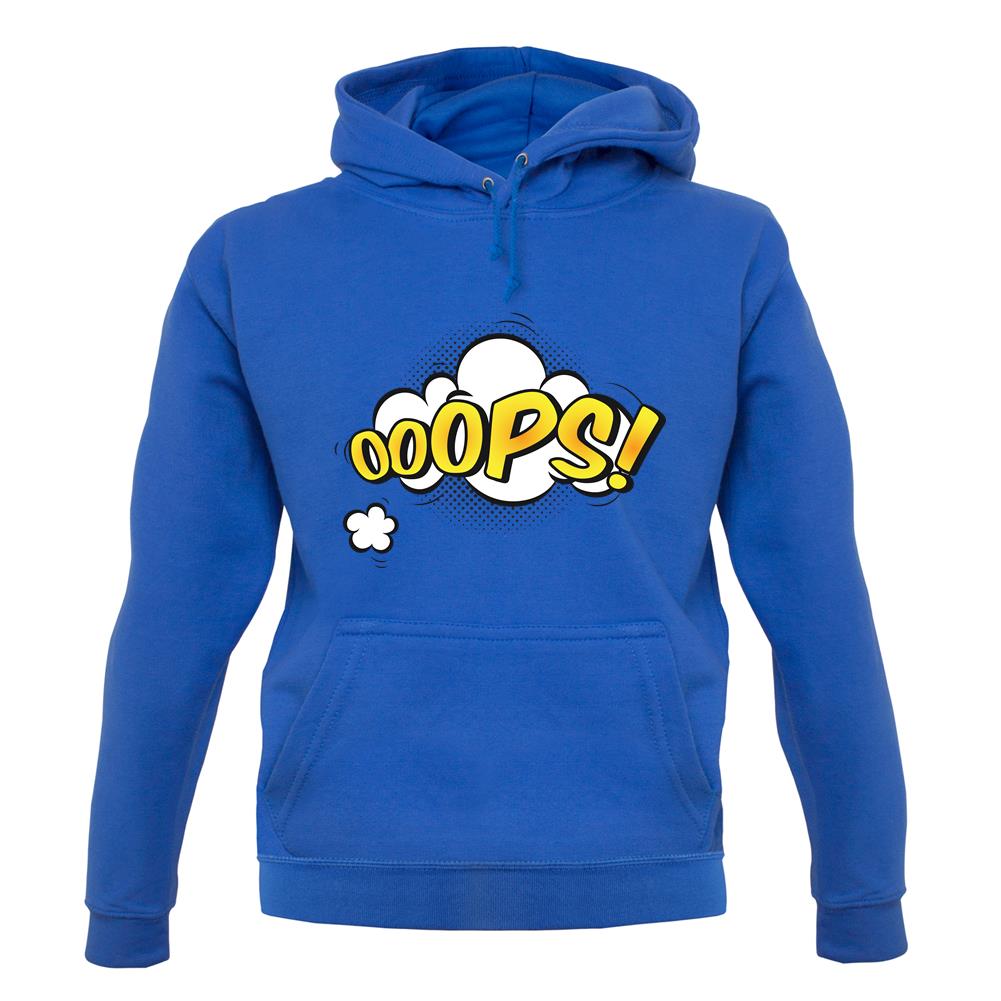 Oops! Word Art unisex hoodie Oops! Word Art unisex hoodie