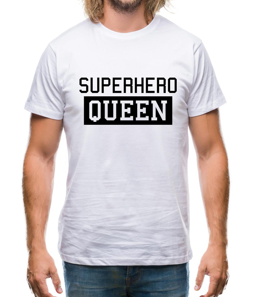 Superhero Queen Mens T-Shirt Superhero Queen Mens T-Shirt