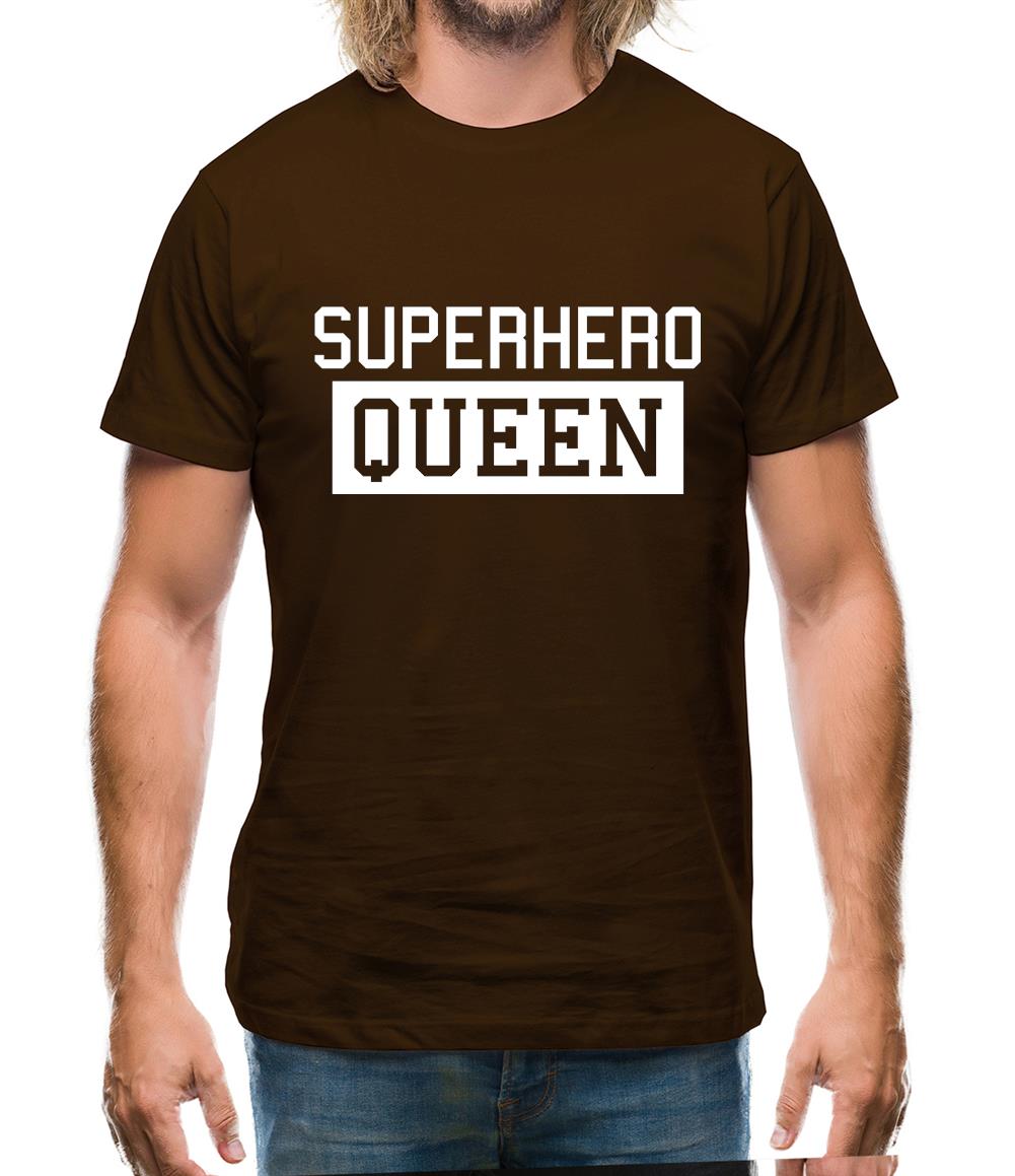 Superhero Queen Mens T-Shirt Superhero Queen Mens T-Shirt