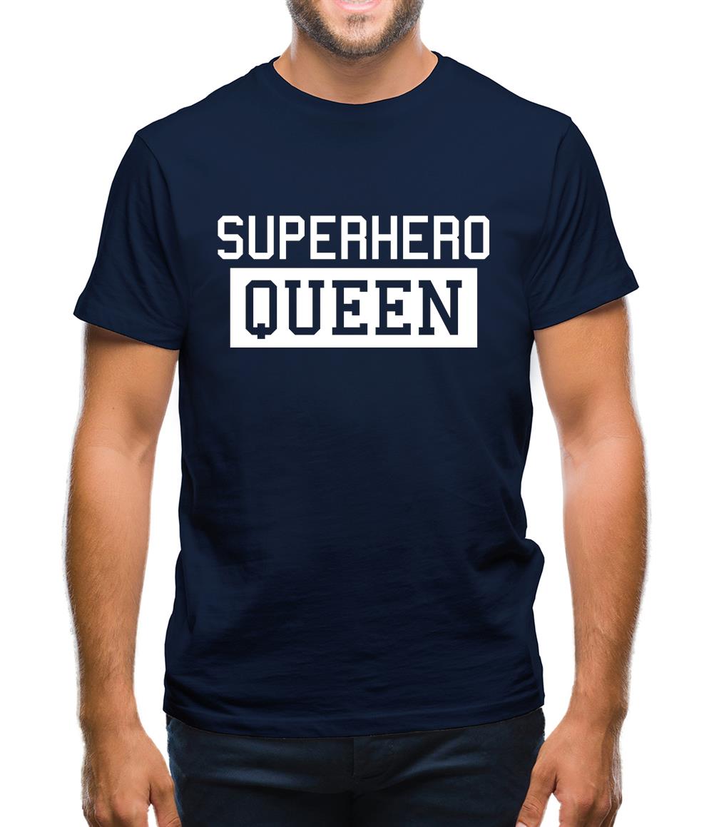 Superhero Queen Mens T-Shirt Superhero Queen Mens T-Shirt
