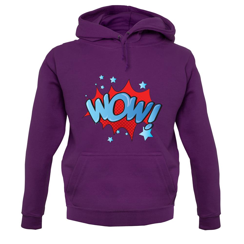 Wow! Word Art unisex hoodie Wow! Word Art unisex hoodie