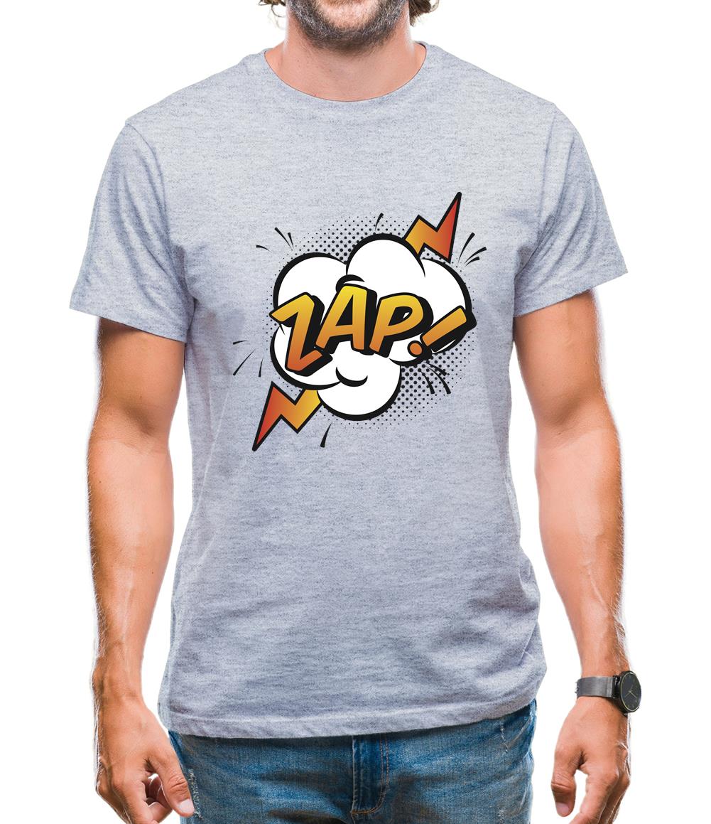 Zap! Word Art Mens T-Shirt Zap! Word Art Mens T-Shirt