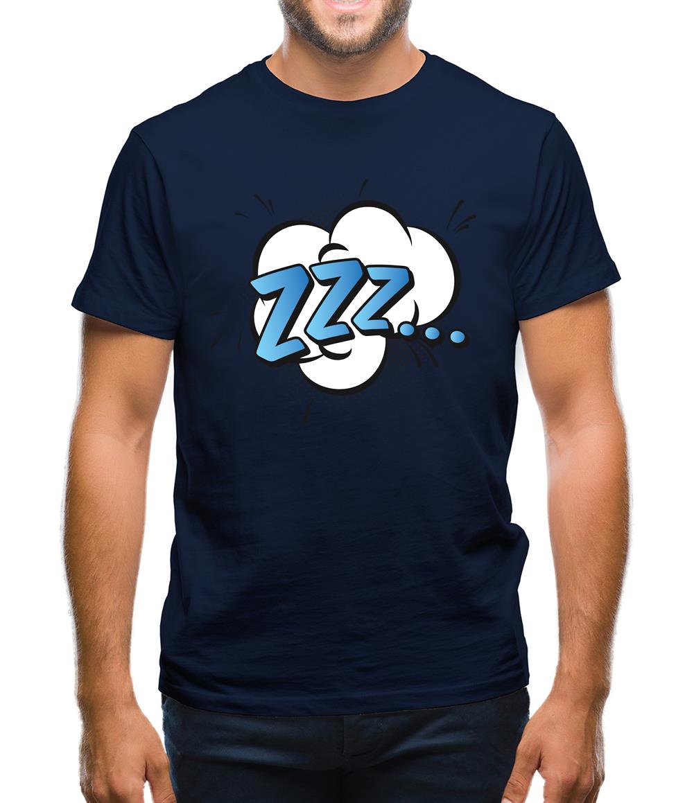 Zzz! Word Art Mens T-Shirt Zzz! Word Art Mens T-Shirt