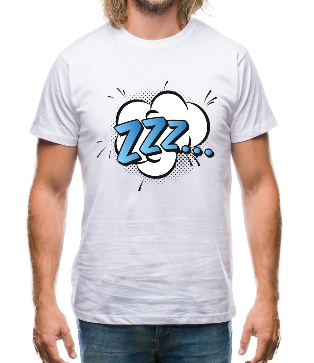 Zzz! Word Art Mens T-Shirt Zzz! Word Art Mens T-Shirt