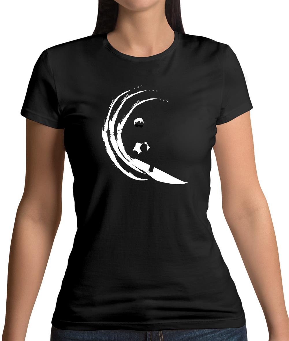Surfer Swoosh Womens T-Shirt Surfer Swoosh Womens T-Shirt