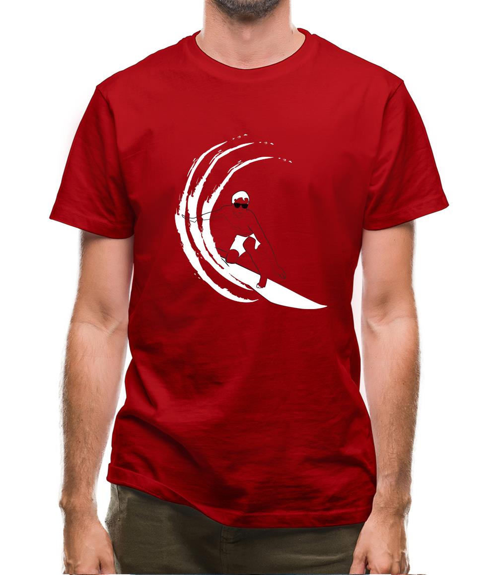 Surfer Swoosh Mens T-Shirt Surfer Swoosh Mens T-Shirt
