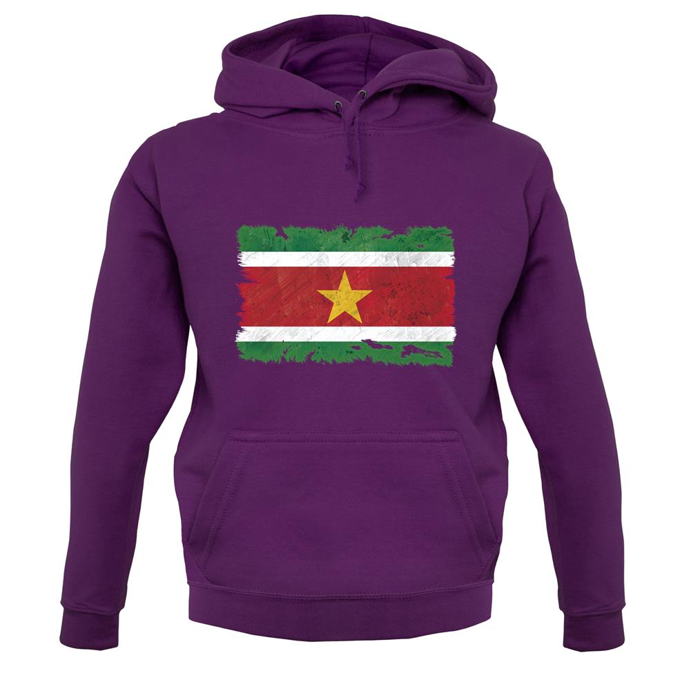 Suriname Grunge Style Flag unisex hoodie Suriname Grunge Style Flag unisex hoodie