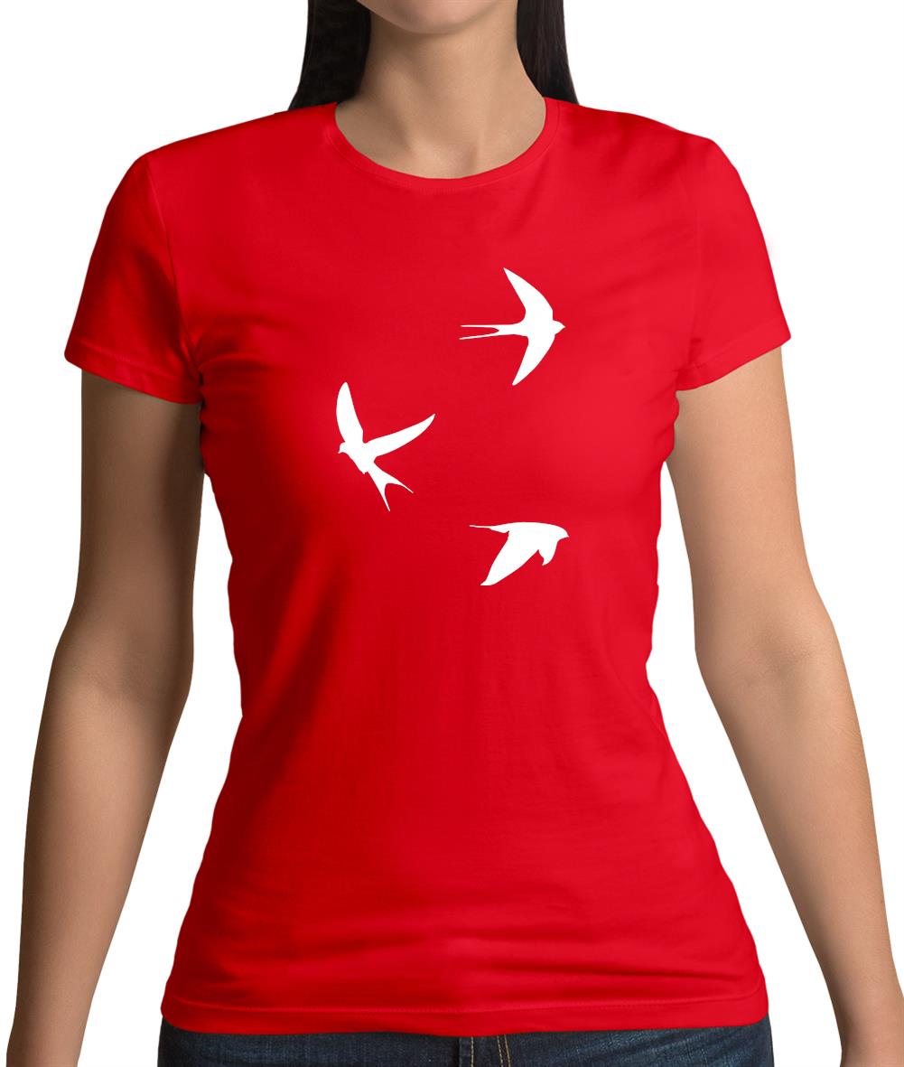 Swallows Womens T-Shirt Swallows Womens T-Shirt