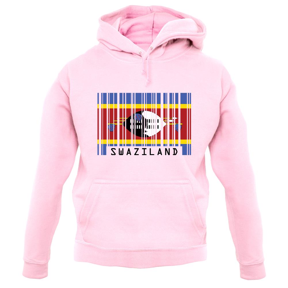 Swaziland Barcode Style Flag unisex hoodie Swaziland Barcode Style Flag unisex hoodie