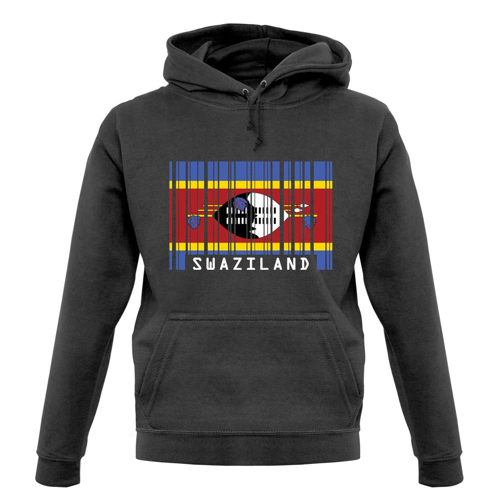 Swaziland Barcode Style Flag unisex hoodie Swaziland Barcode Style Flag unisex hoodie