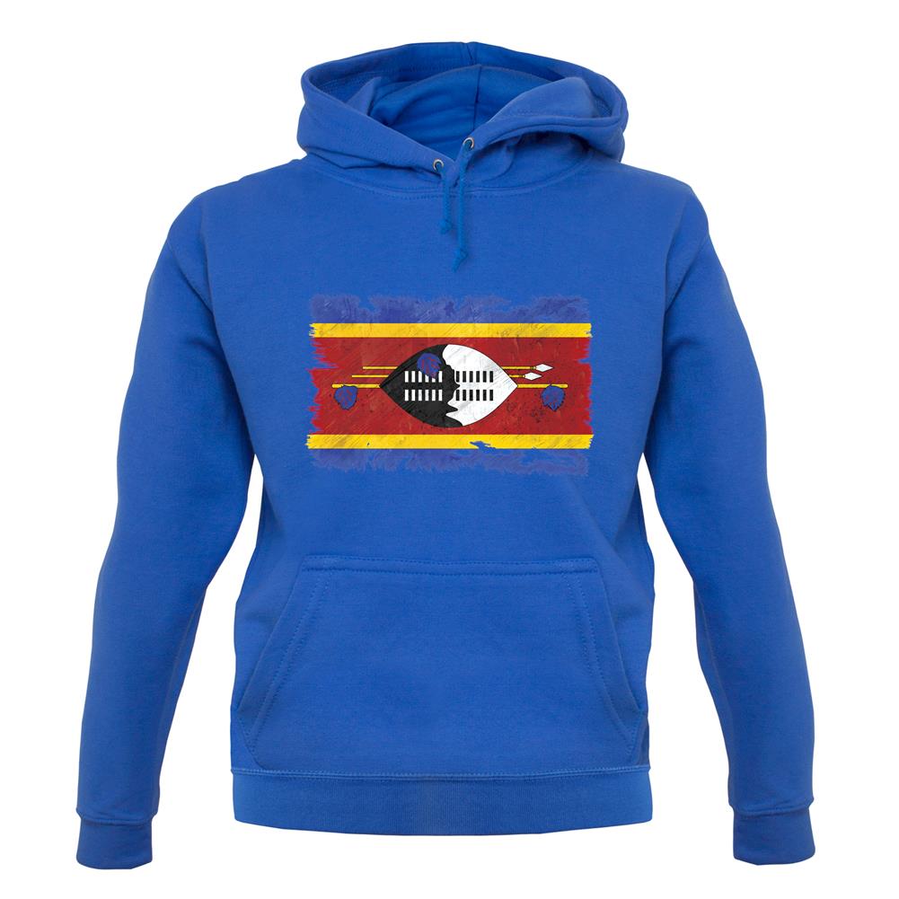 Swaziland Grunge Style Flag unisex hoodie Swaziland Grunge Style Flag unisex hoodie