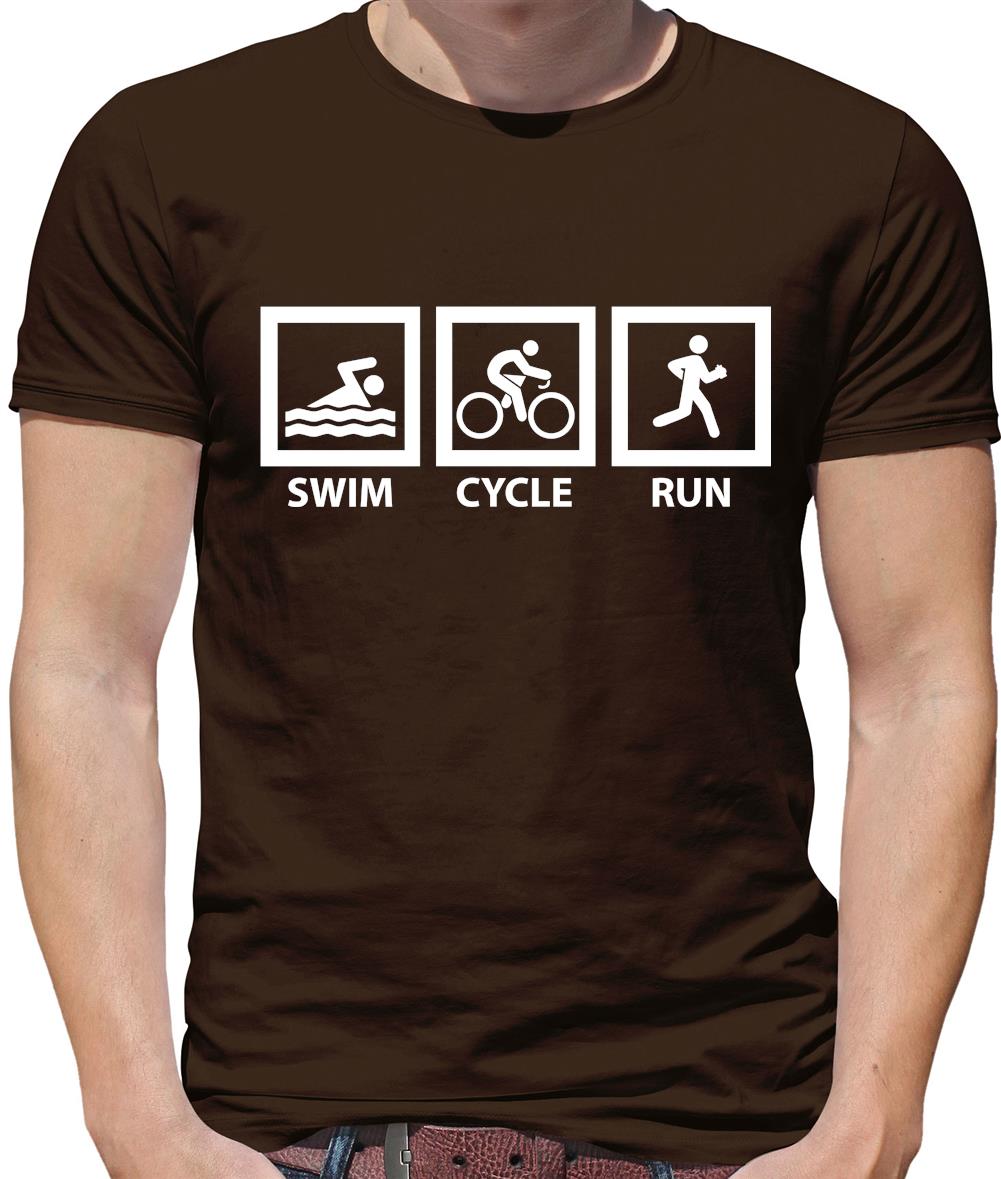 Swim Cycle Run Mens T-Shirt Swim Cycle Run Mens T-Shirt