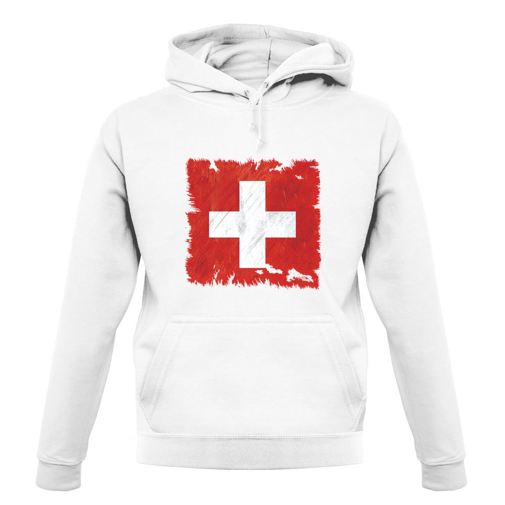 Switzerland Grunge Style Flag unisex hoodie Switzerland Grunge Style Flag unisex hoodie