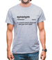 Synonym A Word In Place Of One You Can't Spell Mens T-Shirt Synonym A Word In Place Of One You Can't Spell Mens T-Shirt