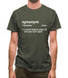 Synonym A Word In Place Of One You Can't Spell Mens T-Shirt Synonym A Word In Place Of One You Can't Spell Mens T-Shirt