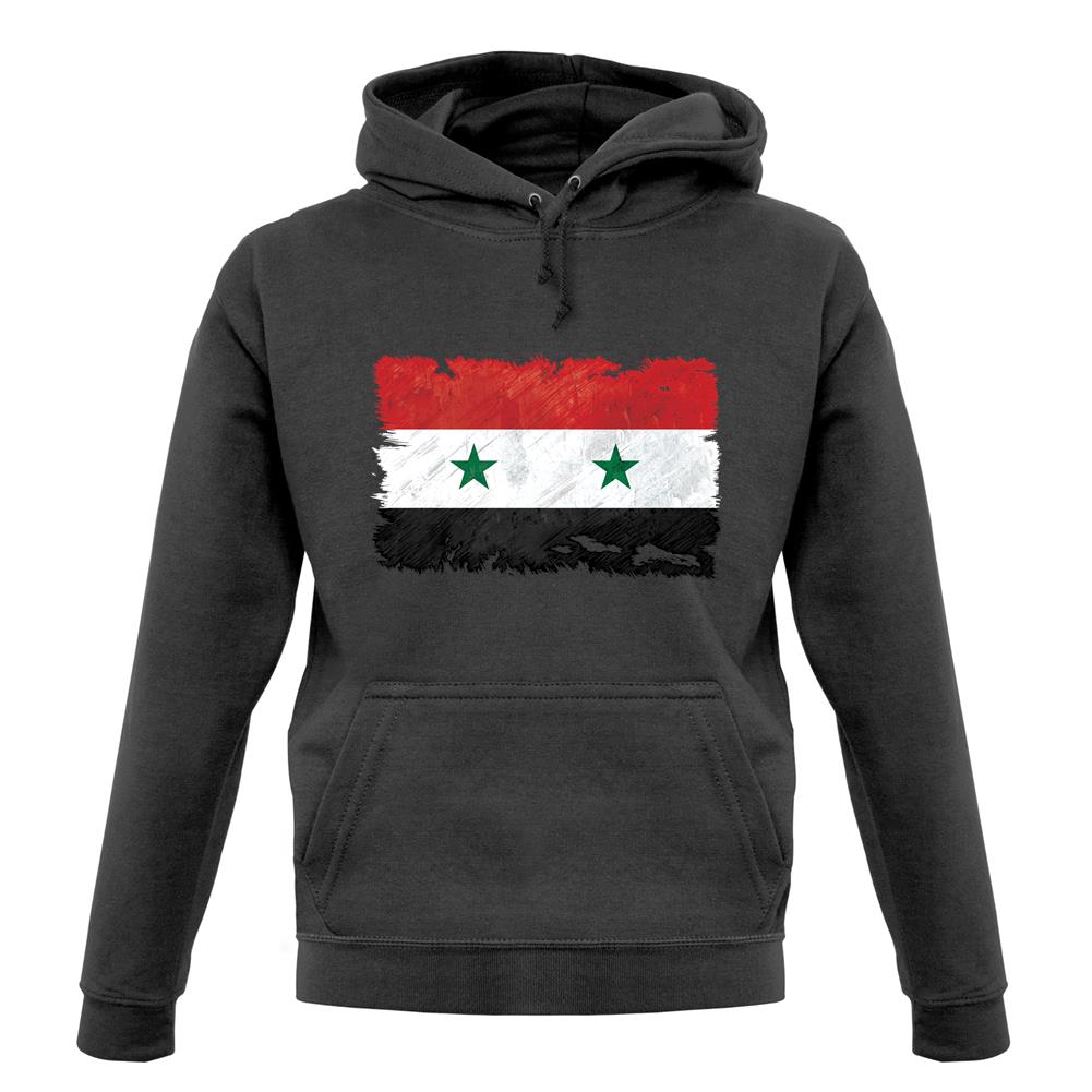 Syria Grunge Style Flag unisex hoodie Syria Grunge Style Flag unisex hoodie