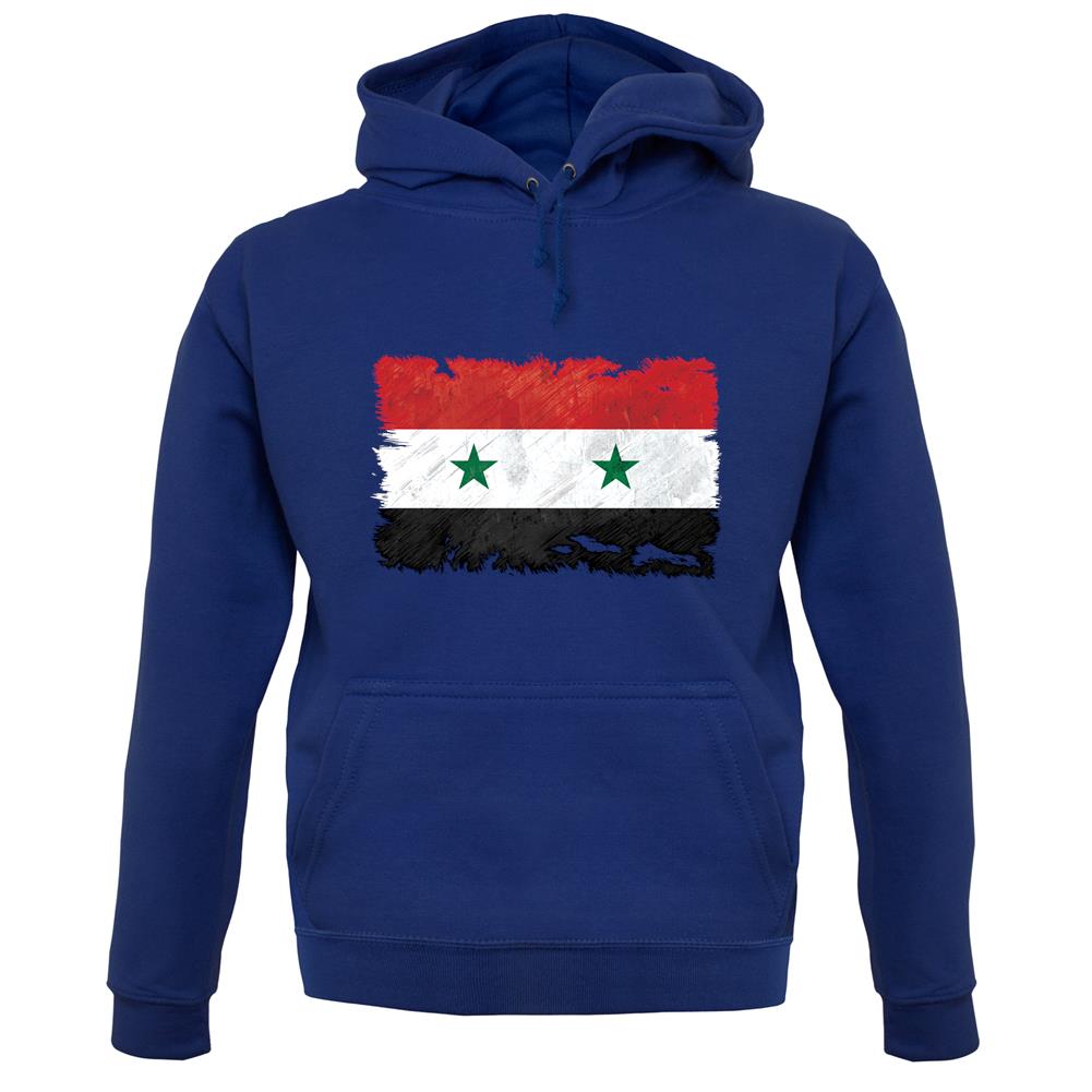 Syria Grunge Style Flag unisex hoodie Syria Grunge Style Flag unisex hoodie