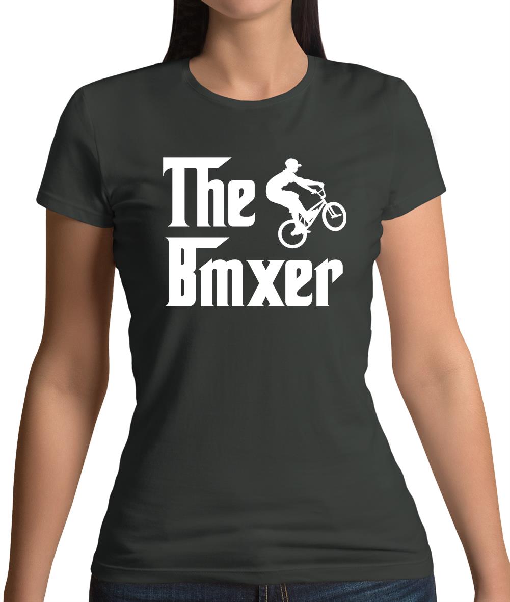 The BMXer Womens T-Shirt The BMXer Womens T-Shirt
