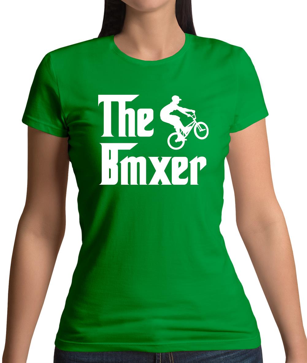 The BMXer Womens T-Shirt The BMXer Womens T-Shirt