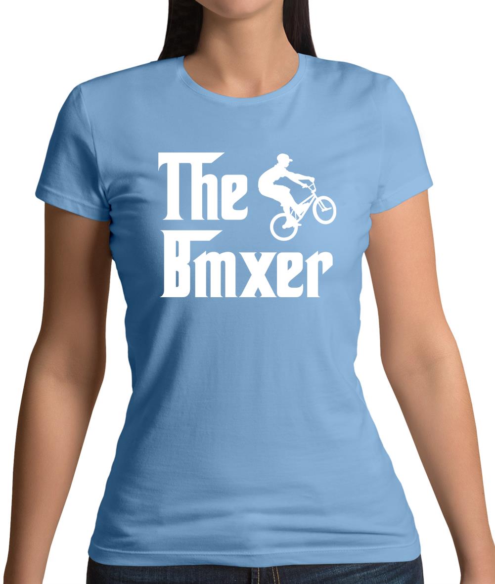 The BMXer Womens T-Shirt The BMXer Womens T-Shirt