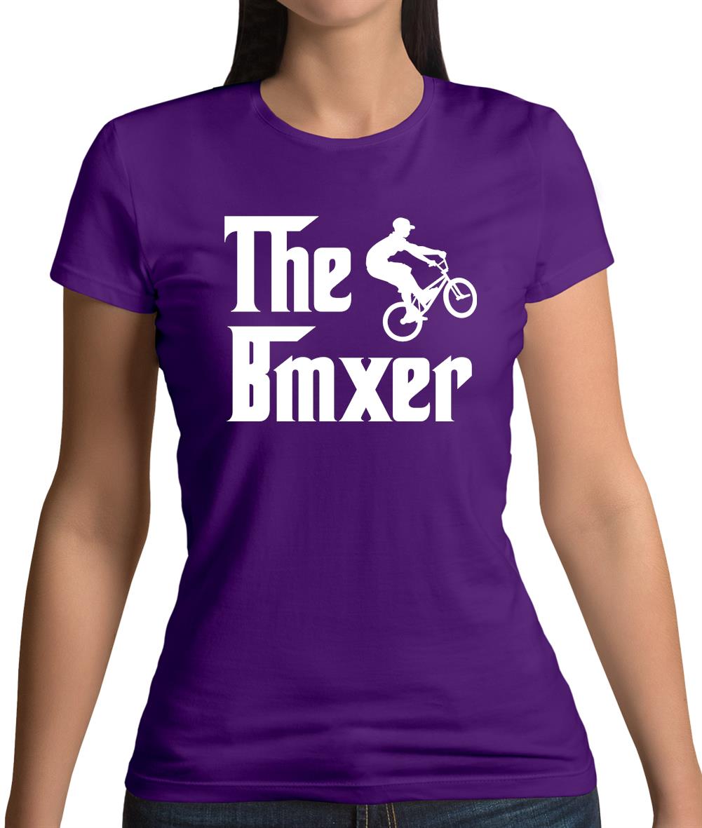 The BMXer Womens T-Shirt The BMXer Womens T-Shirt