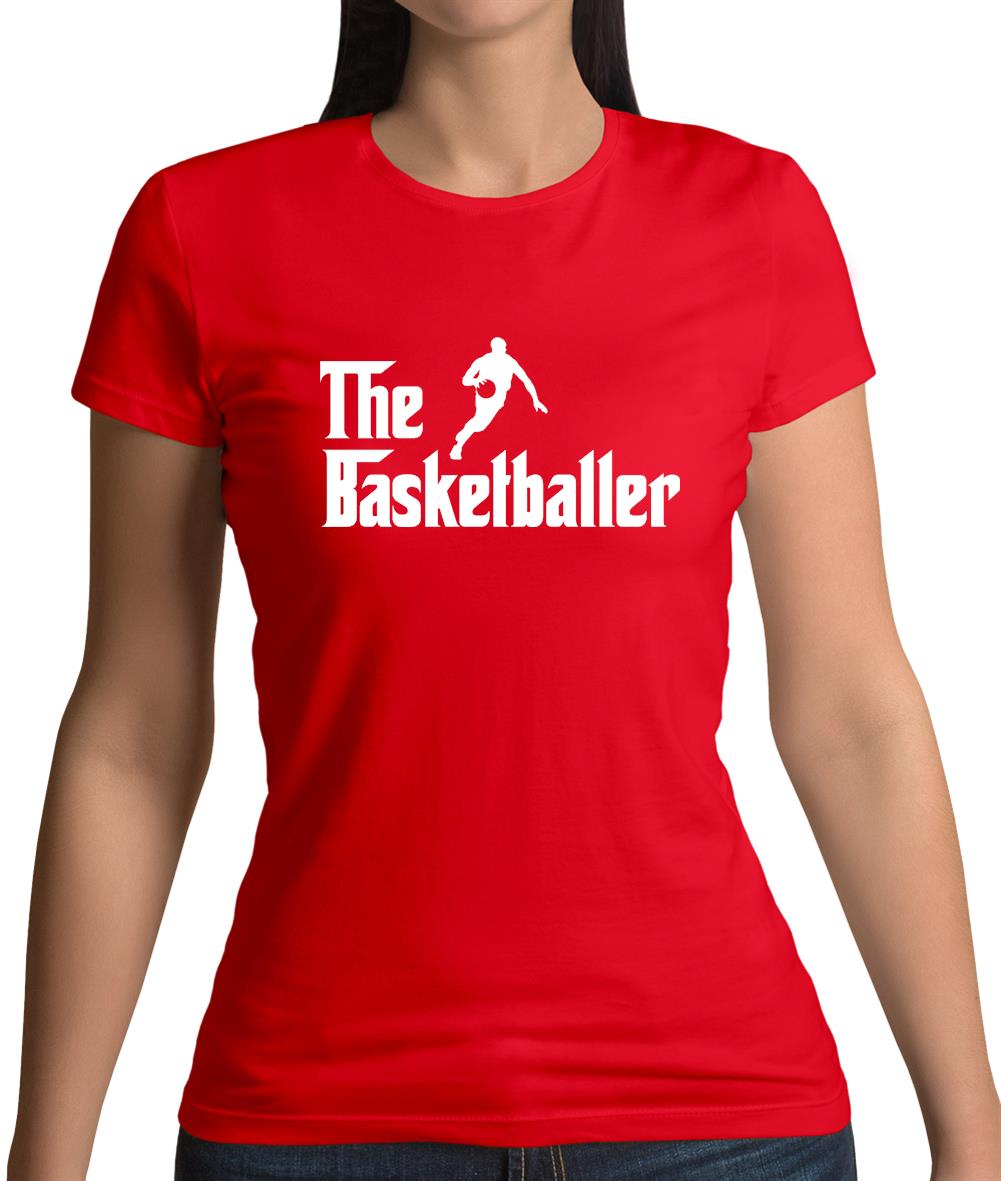 The Basketballer Womens T-Shirt The Basketballer Womens T-Shirt