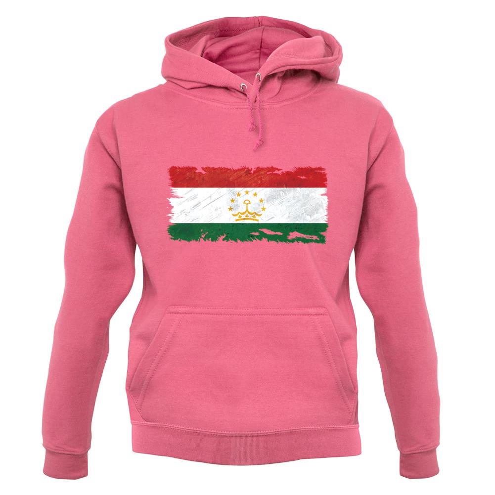 Tajikistan Grunge Style Flag unisex hoodie Tajikistan Grunge Style Flag unisex hoodie