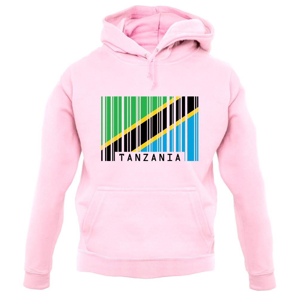 Tanzania Barcode Style Flag unisex hoodie Tanzania Barcode Style Flag unisex hoodie