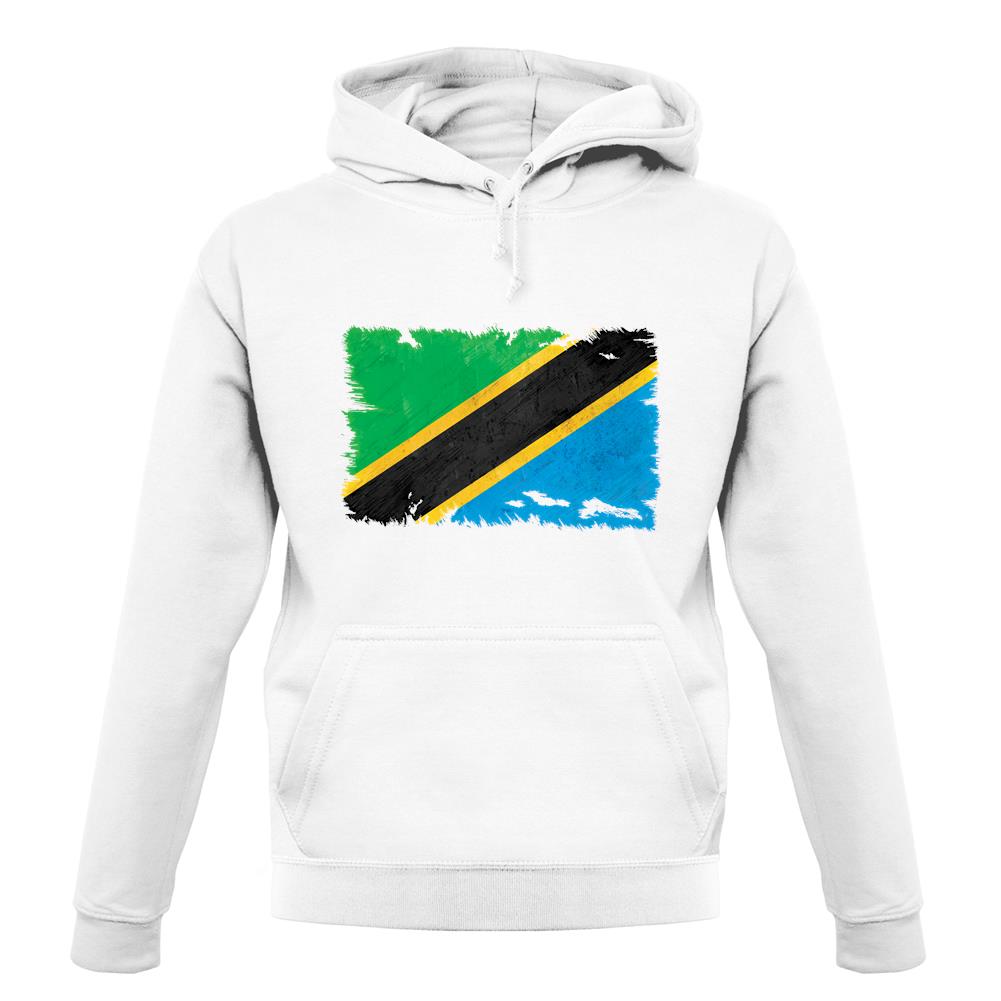 Tanzania Grunge Style Flag unisex hoodie Tanzania Grunge Style Flag unisex hoodie