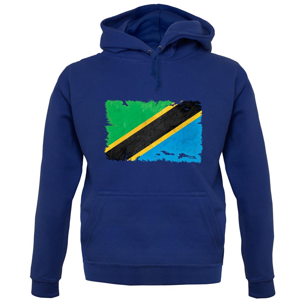 Tanzania Grunge Style Flag unisex hoodie Tanzania Grunge Style Flag unisex hoodie