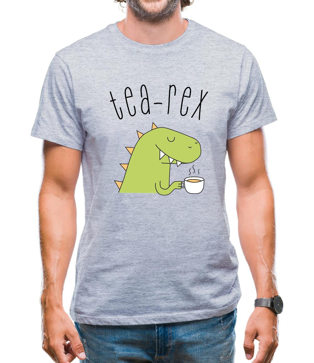 Tea-Rex Mens T-Shirt Tea-Rex Mens T-Shirt