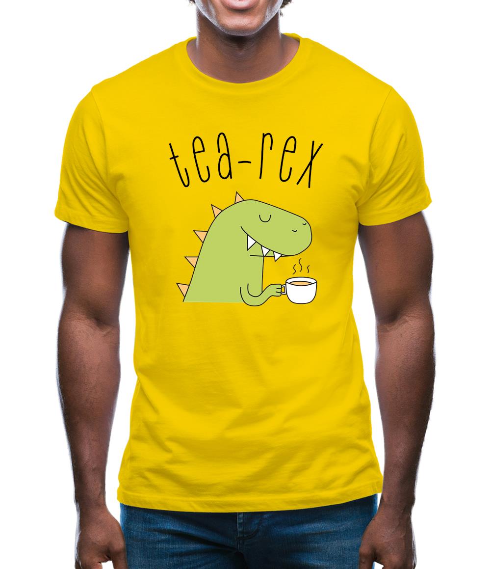 Tea-Rex Mens T-Shirt Tea-Rex Mens T-Shirt
