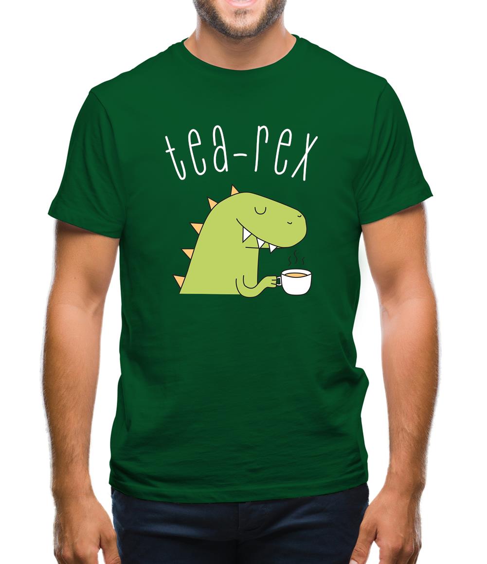 Tea-Rex Mens T-Shirt Tea-Rex Mens T-Shirt