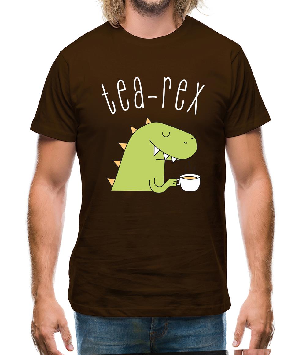 Tea-Rex Mens T-Shirt Tea-Rex Mens T-Shirt