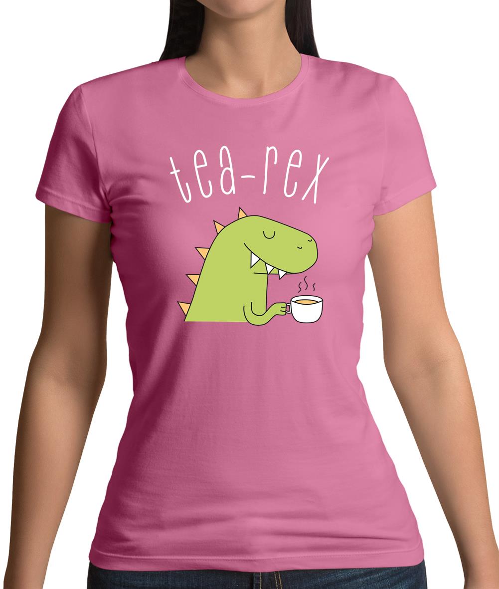 Tea-Rex Womens T-Shirt Tea-Rex Womens T-Shirt