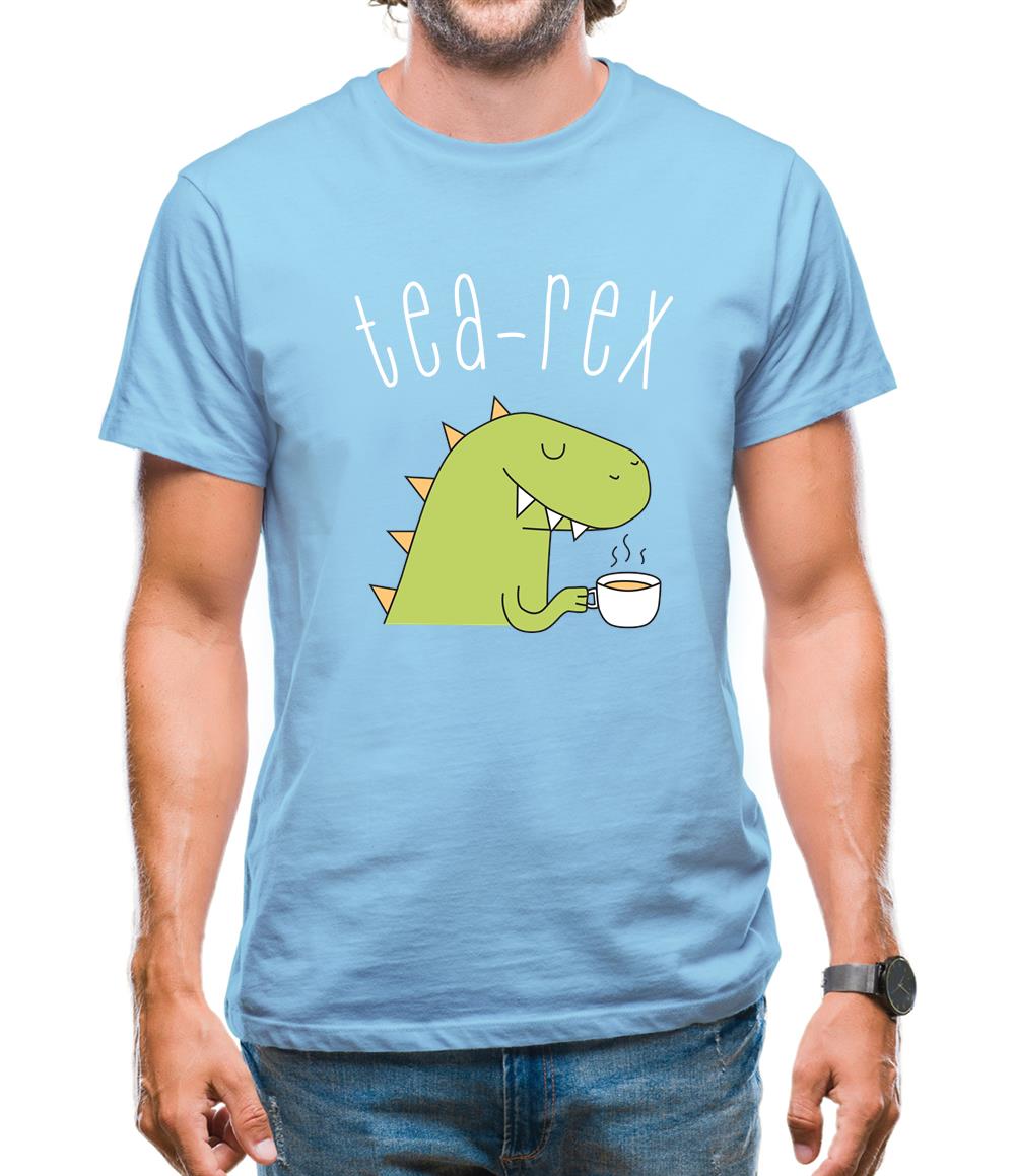 Tea-Rex Mens T-Shirt Tea-Rex Mens T-Shirt