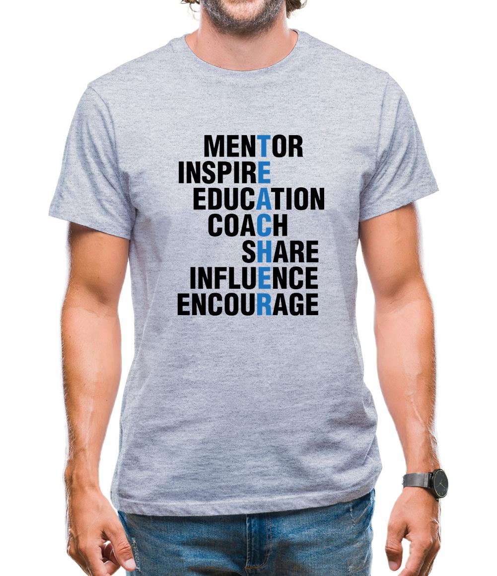 Teacher Quote Mens T-Shirt Teacher Quote Mens T-Shirt
