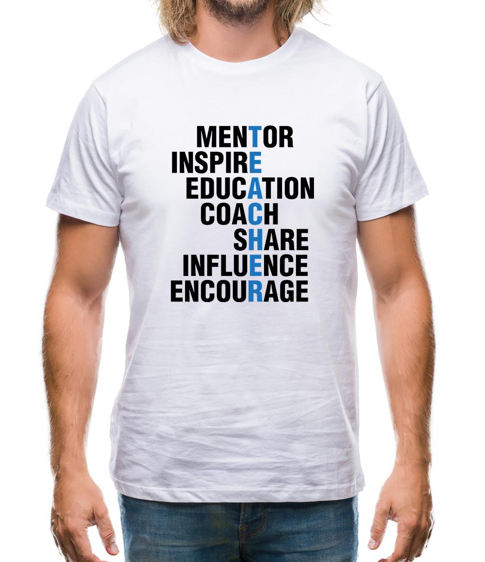 Teacher Quote Mens T-Shirt Teacher Quote Mens T-Shirt