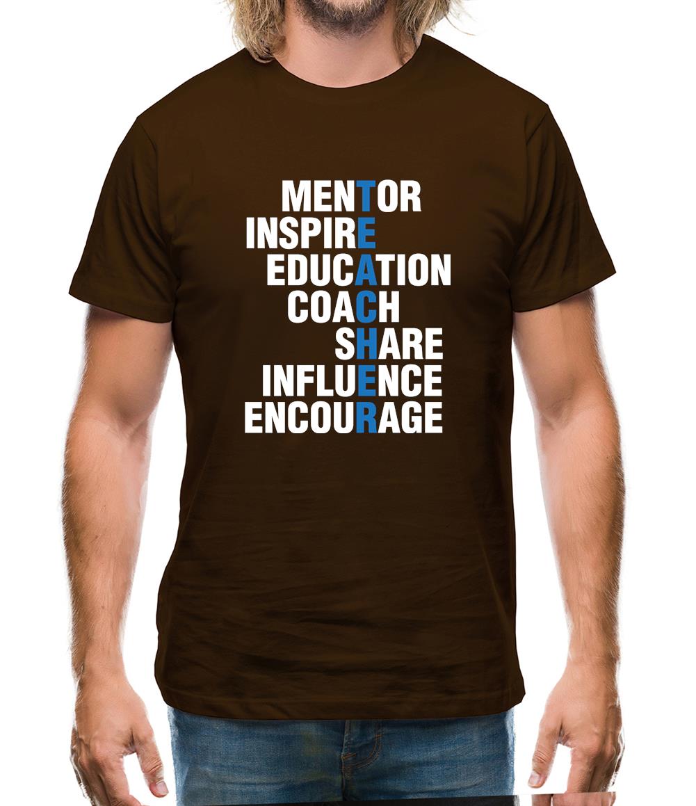 Teacher Quote Mens T-Shirt Teacher Quote Mens T-Shirt